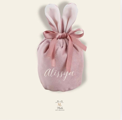 Personalisiertes Oster-Säckli aus Samt