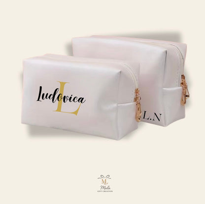 Personalisiertes Necessaire – Mit Name & Initiale
