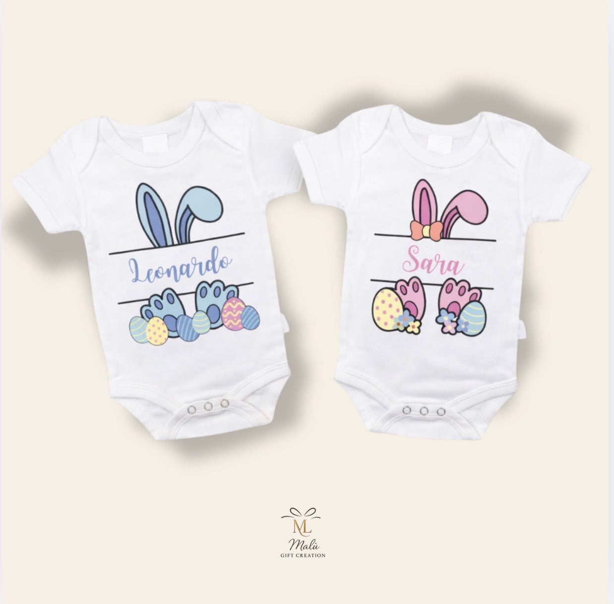 Personalisierter Oster Babybody