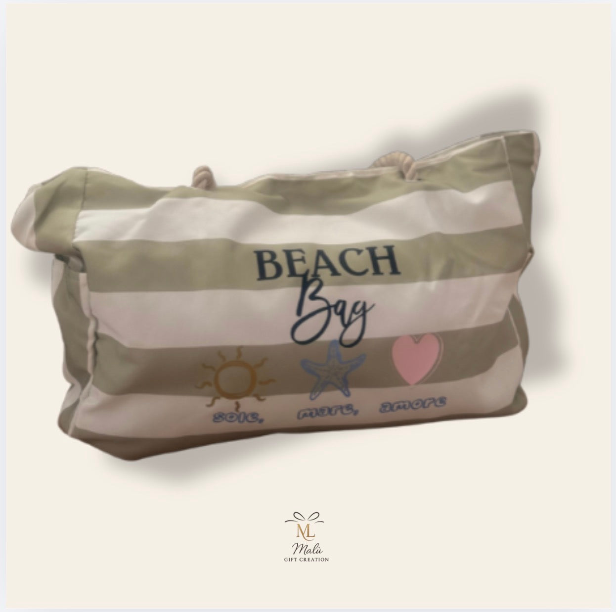 Personalisierte Stoff - & Strandtasche