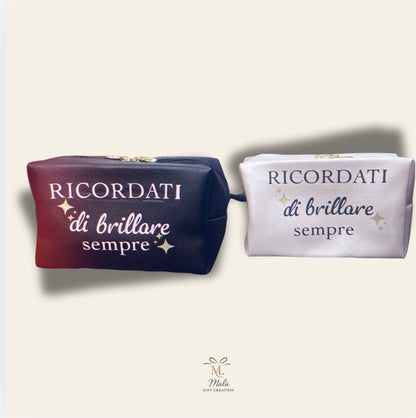 Personalisiertes Necessaire – Mit Name & Initiale