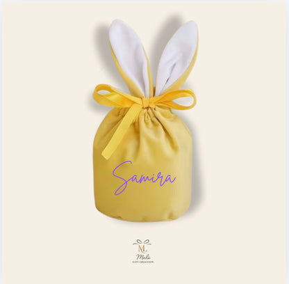 Personalisiertes Oster-Säckli aus Samt