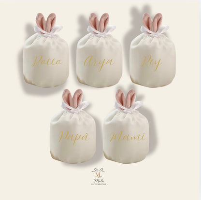 Personalisiertes Oster-Säckli aus Samt