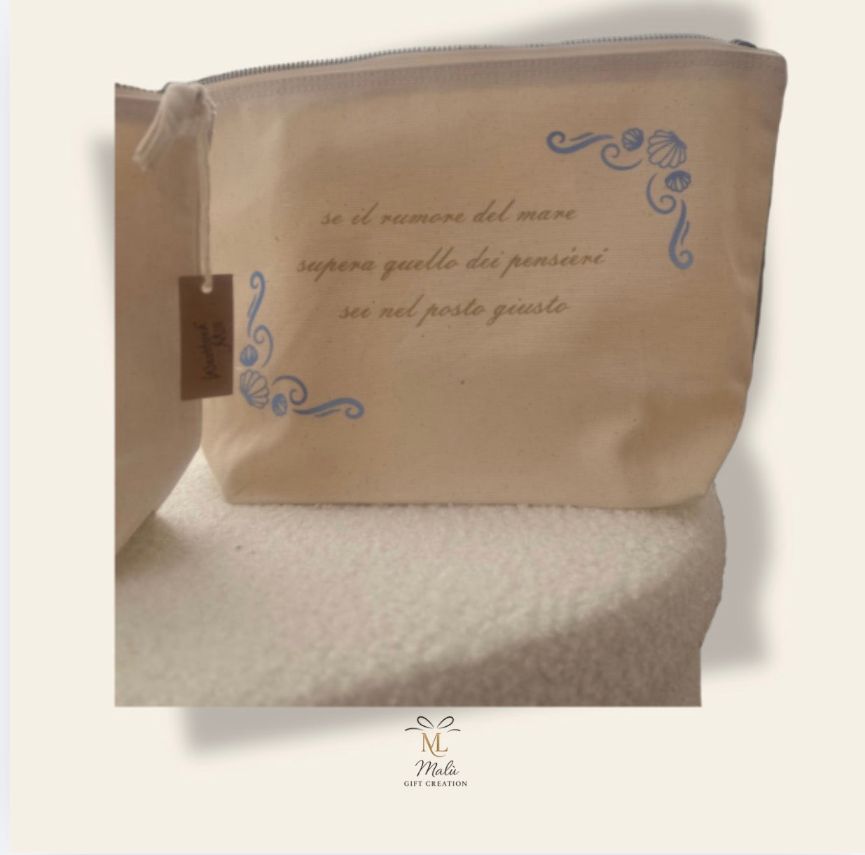 Personalisiertes Necessaire – Mit Name & Initiale