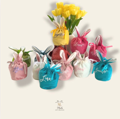 Personalisiertes Oster-Säckli aus Samt