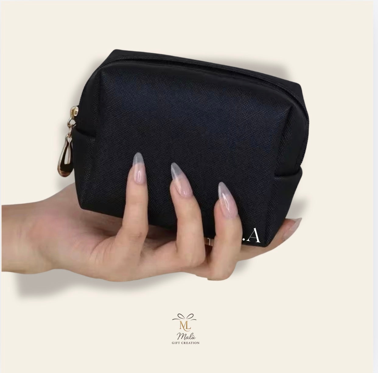 Personalisiertes Necessaire – Mit Name & Initiale