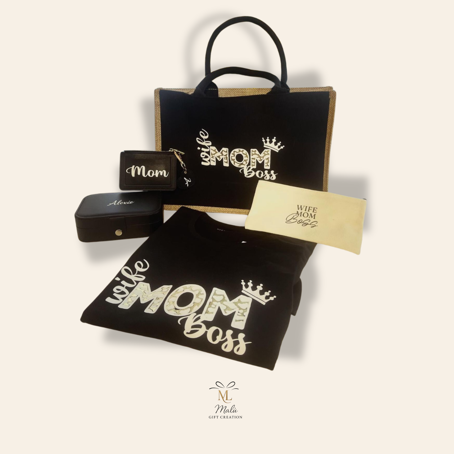 Personalisierte Jute- Taschen