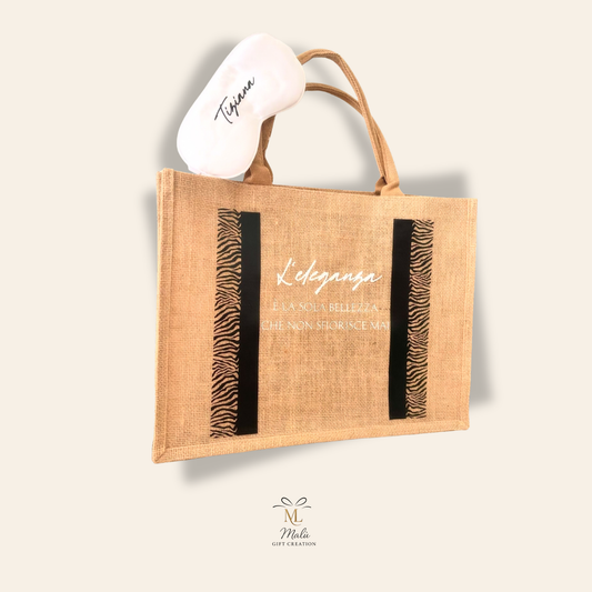 Personalisierte Jute- Taschen