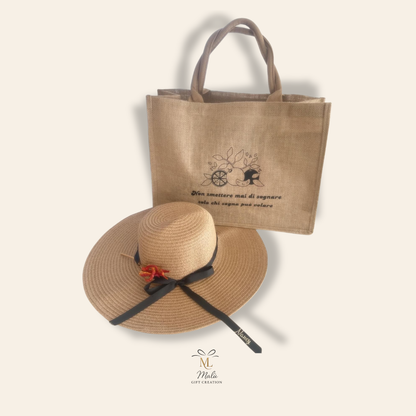 Personalisierte Stoff - & Strandtasche