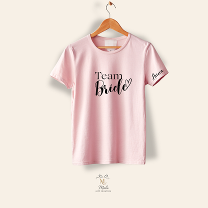 Team Bride T-Shirt - Bride Squad Edition