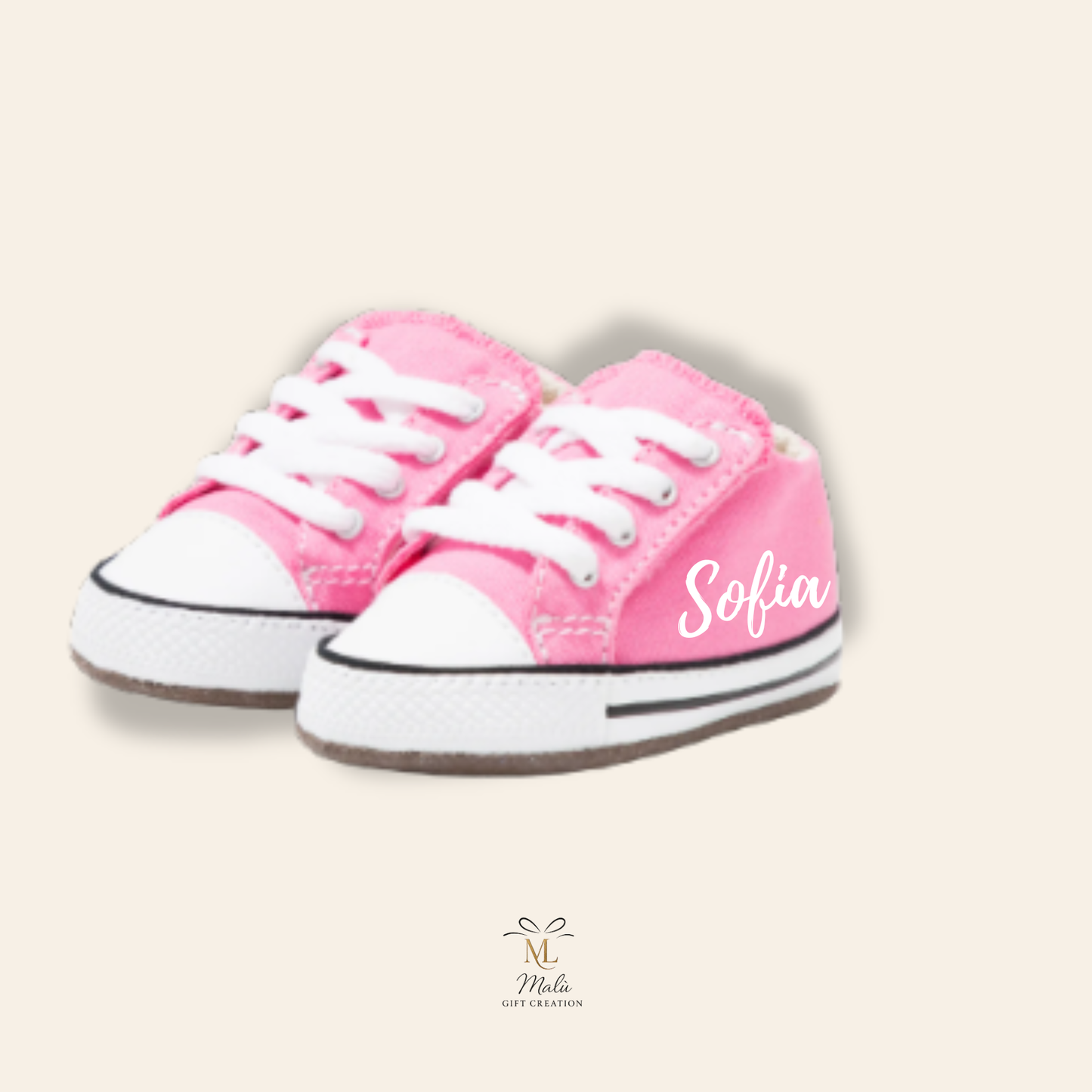 Personalisierte Babyschuhe mit Name