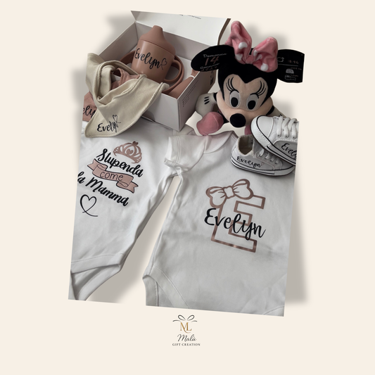 Personalisierter Babybody mit Name