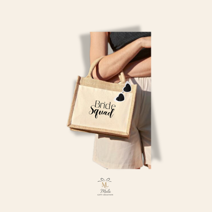 Team Bride Jute - Tasche