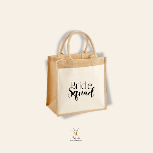Team Bride Jute - Tasche